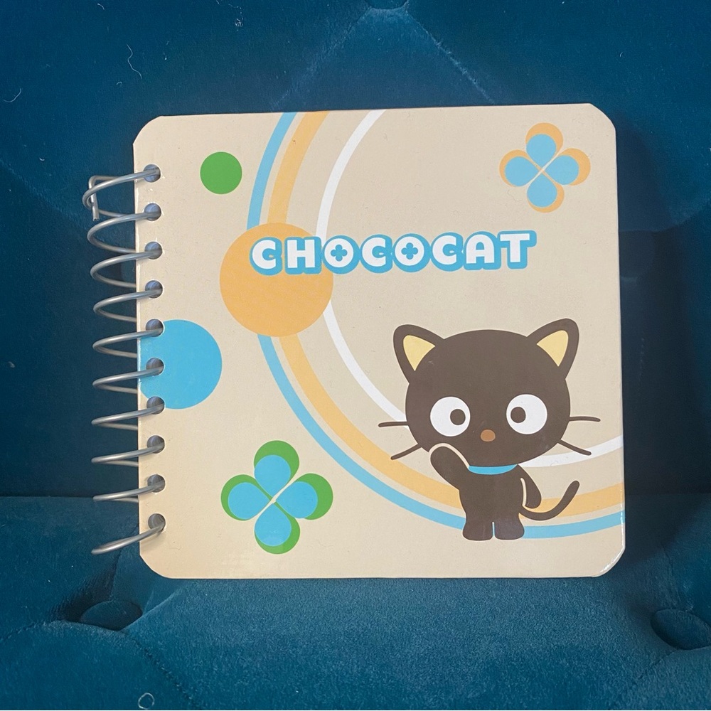 Vintage Sanrio Chococat ringed notebook